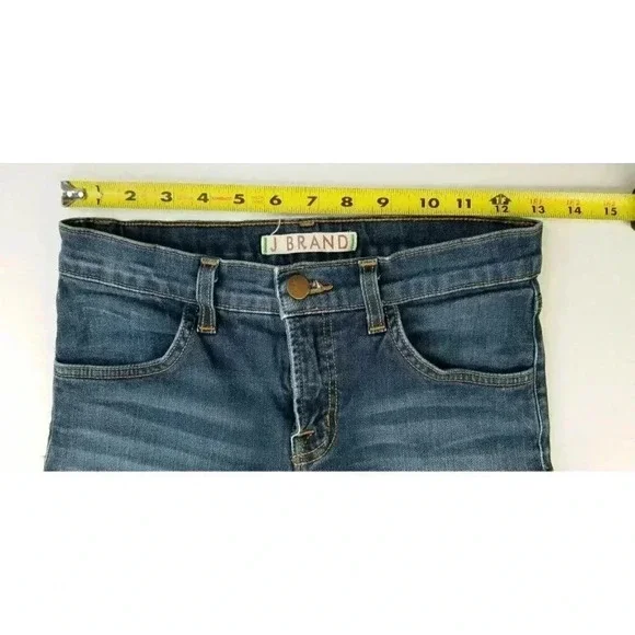 J Brand Size 26X26 Women's Maria Veruca Blue Denim Skinny Jeans Made in the USA - Picture 3 of 13